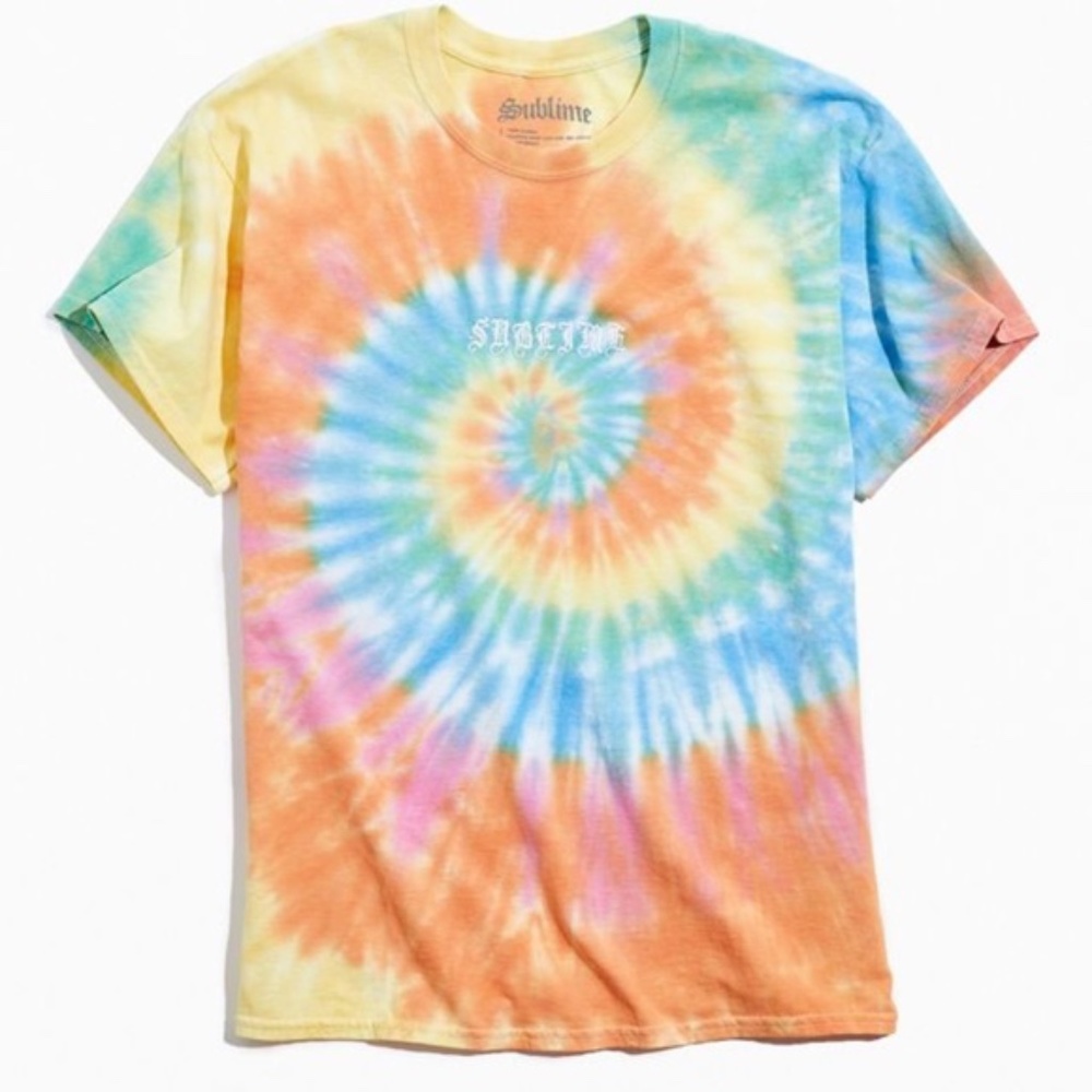 Urban Outfitters Sublime Spiral Tie-Dye Tee